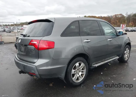 2007 Acura Mdx Technology Package z USA, uszkodzony, nr VIN 2HNYD28387H527558